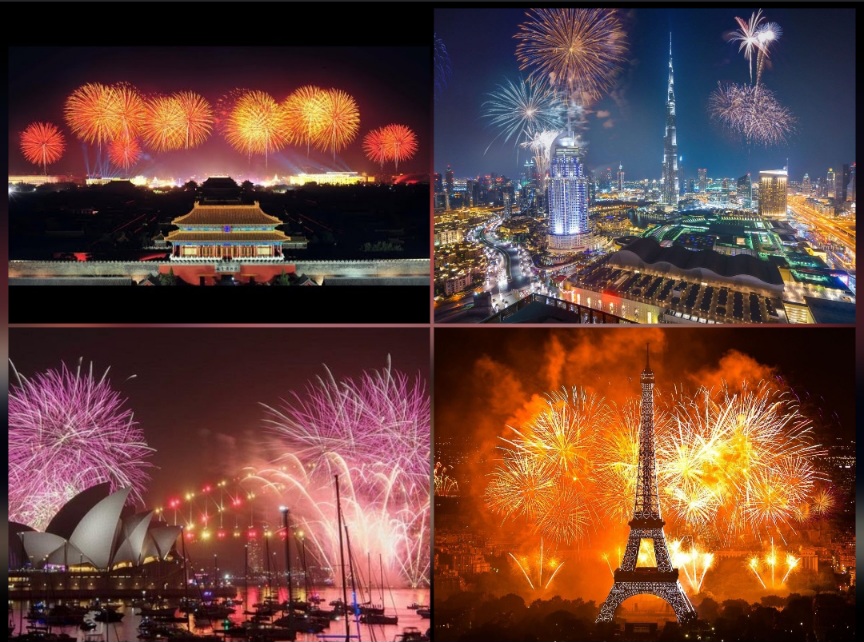  احتفالات حول العالم بقدوم العام الجديد